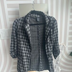 Houndstooth Blazer